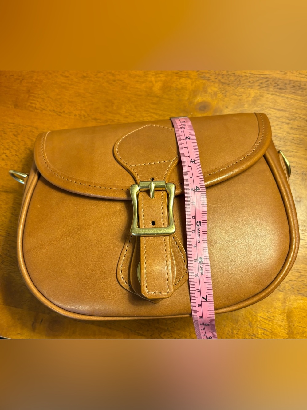 J.W.Hulme Co Legacy Saddle crossbody bag - Picture 12 of 13